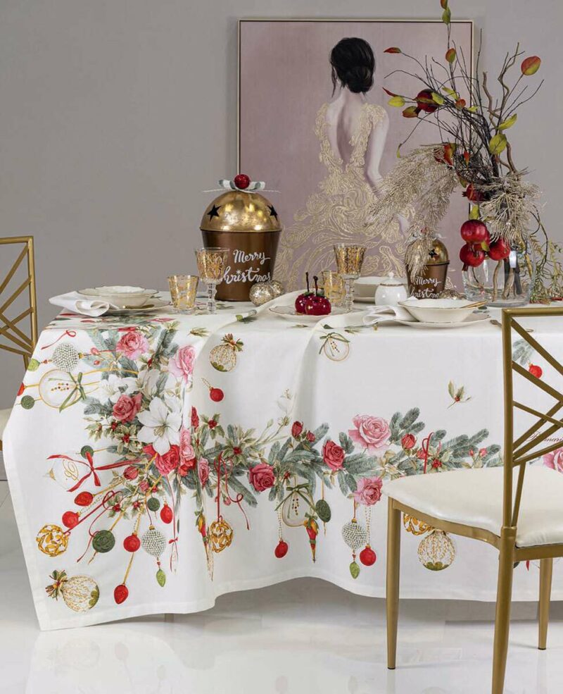 Tovaglia Merry Decor Blumarine